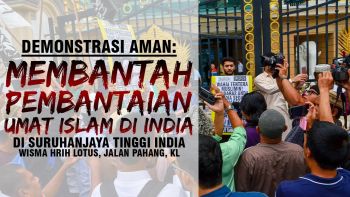 HTM demand Modi to stop persecution against Muslims in India