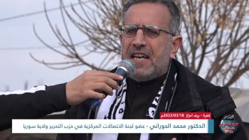 كلمة الدكتور محمد الحوراني في مظاهرة بعنوان: لابديل عن إسقاط النظام وإقامة حكم الإسلام || كفرة