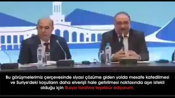 Suriye Muhalefetinden Rusya'ya Teşekkür
