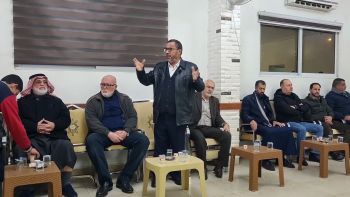 كلمة وفد حزب التحرير ولاية الأردن في مجلس عزاء الأستاذ التربوي أحمد محمد السهارين - ألقاها الأستاذ بلال القصراوي